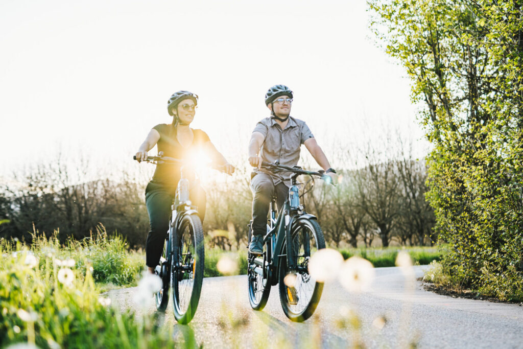Randonnée bucolique à vélo électrique 